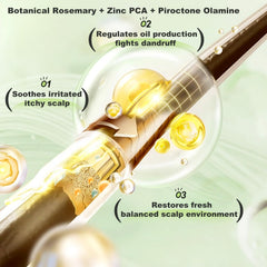 Tgideas Rosemary Biotin Shampoo pump enables easy application.