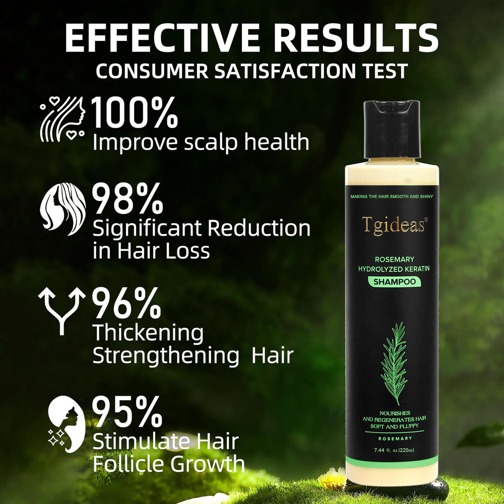 Tgideas bottle shown for women and men, versatile hair care.