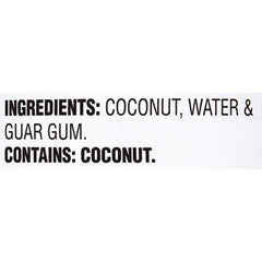Thai Kitchen gluten-free coconut milk ingredients label highlights non-GMO premium coconut