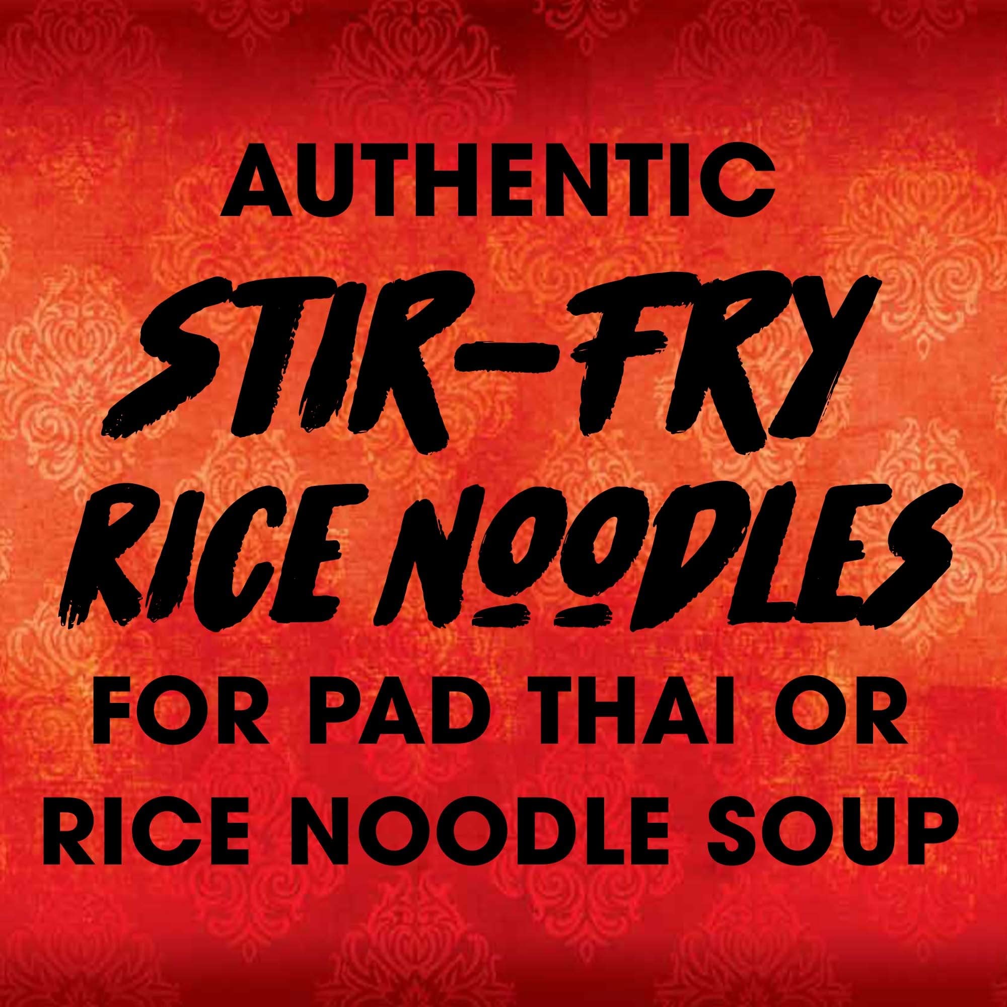 Thai Kitchen gluten free rice noodles ready for Pad Thai tonight.