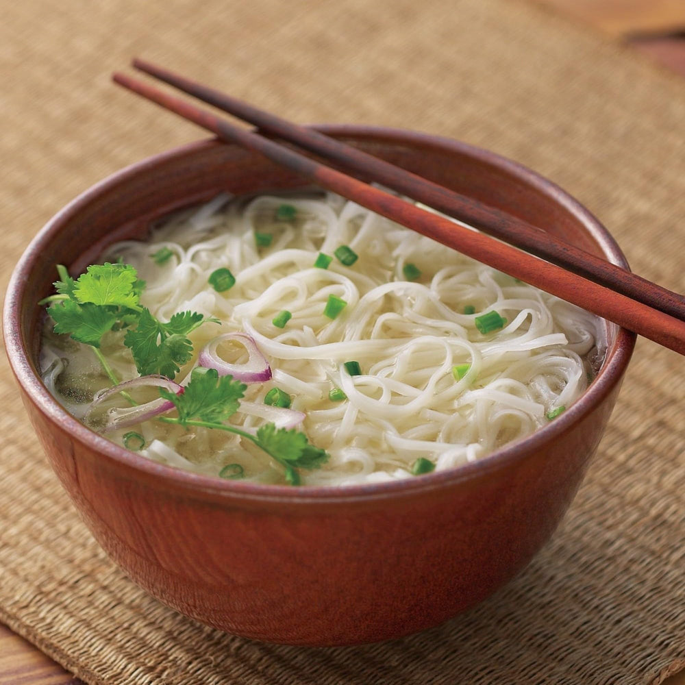 Thai Kitchen shelf-stable packaging keeps meals ready at ambient temperature.