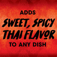Thai Kitchen Sweet Red Chili Sauce glaze on chicken wings ready for service