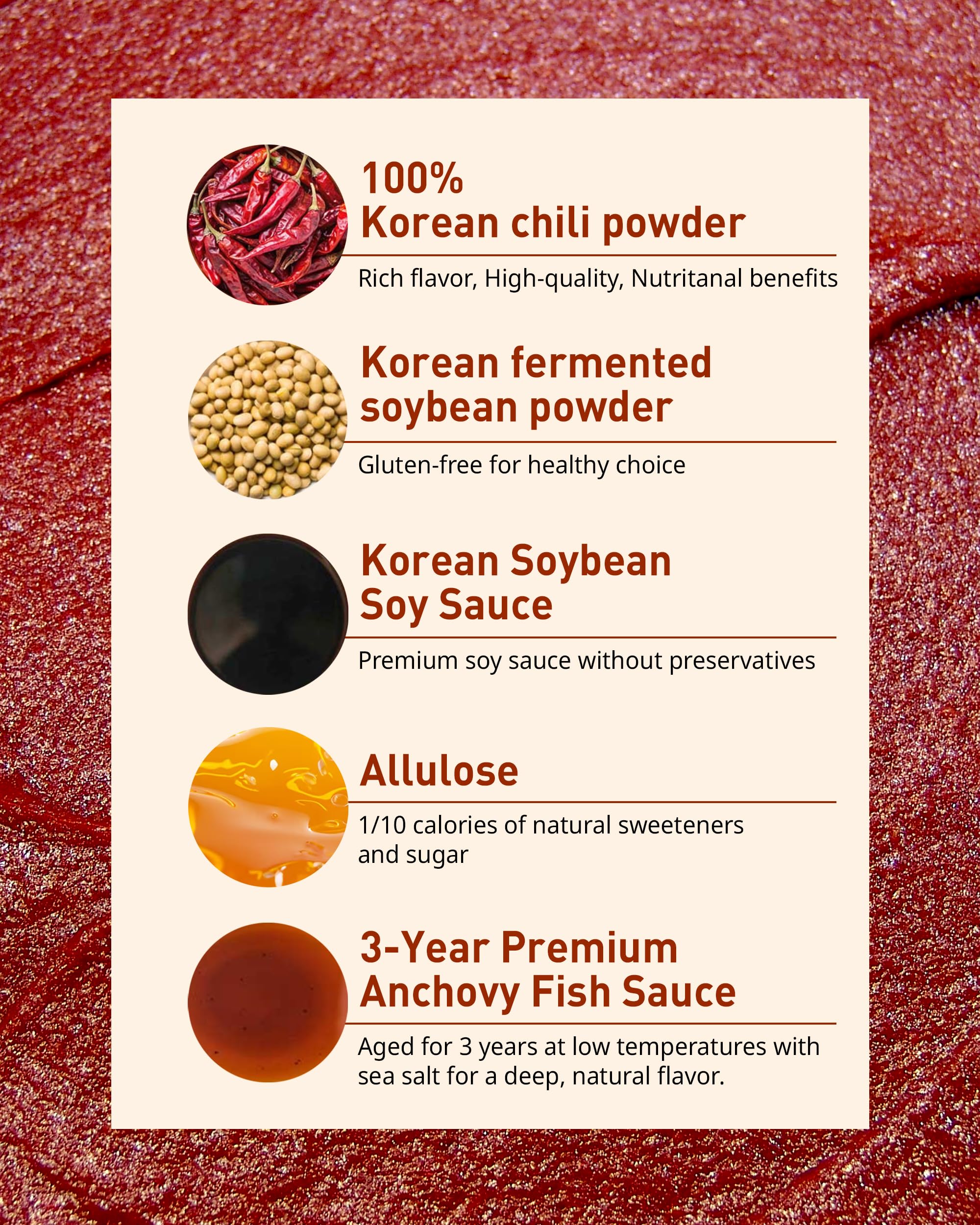 Thank-You Gochujang sugar-free BBQ marinade on grilled meat