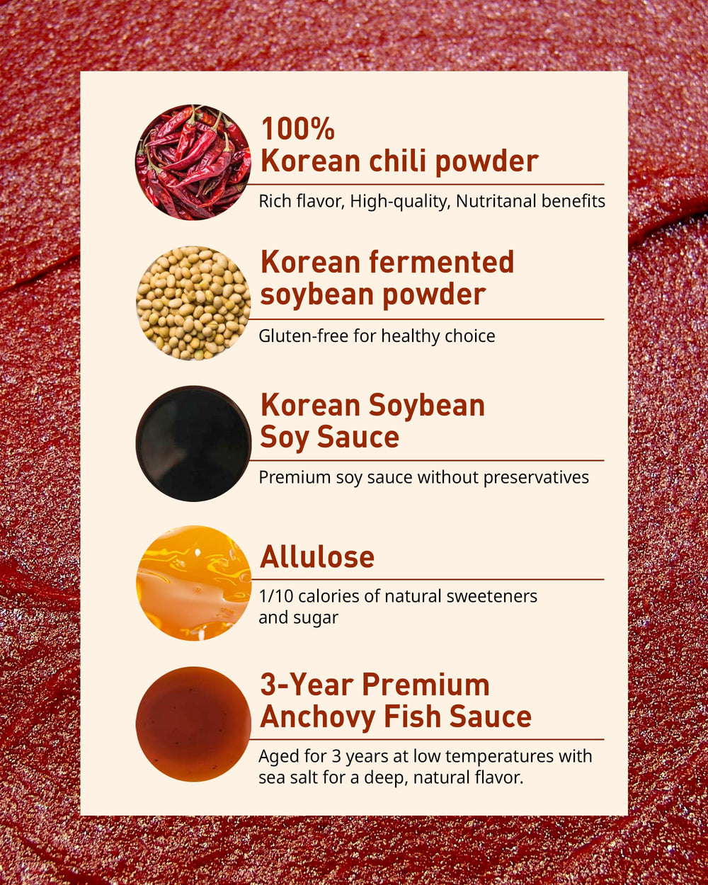 Thank-You Gochujang sugar-free BBQ marinade on grilled meat