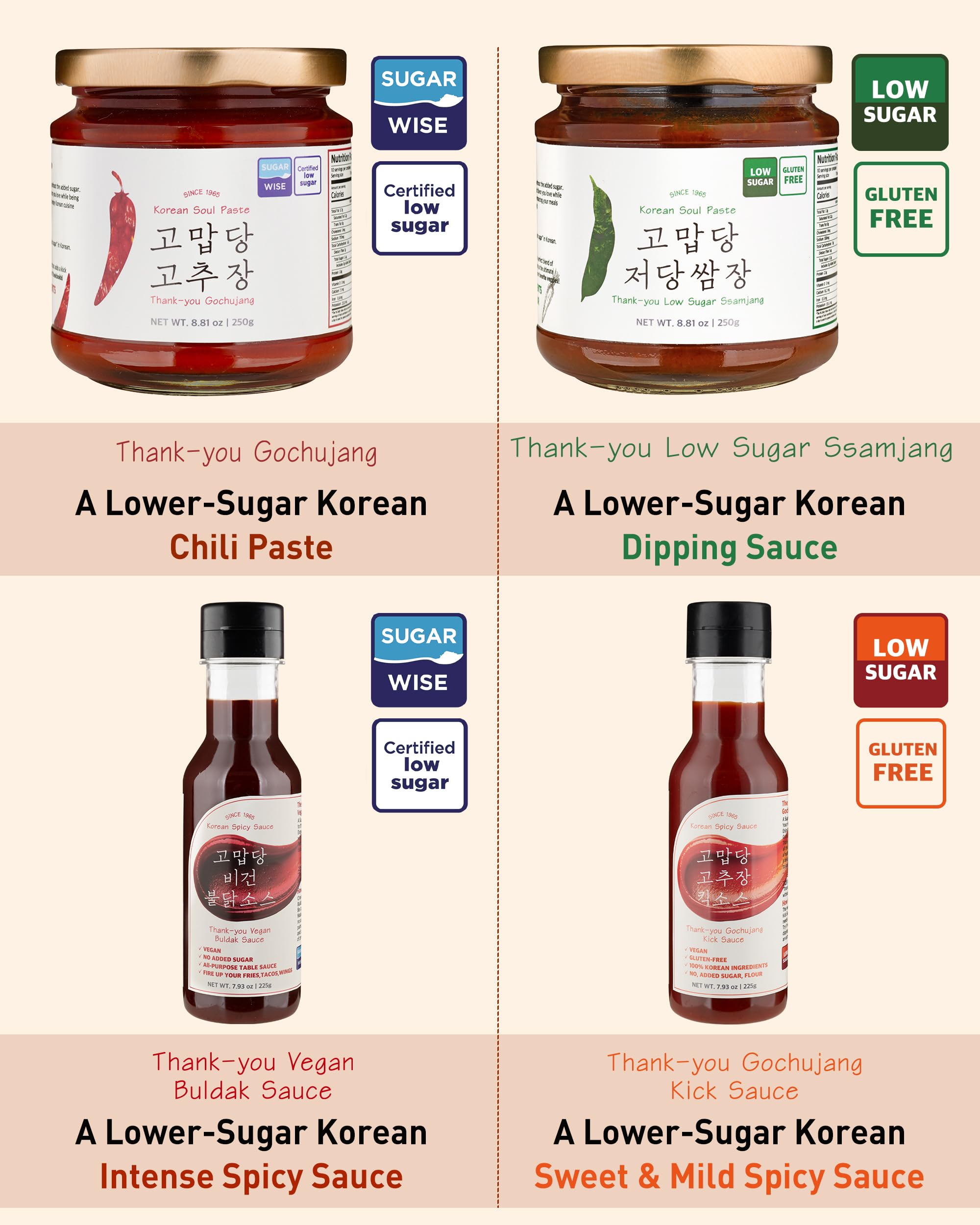 Thank-You Gochujang sugar-free kitchen scene illustrating versatile cooking