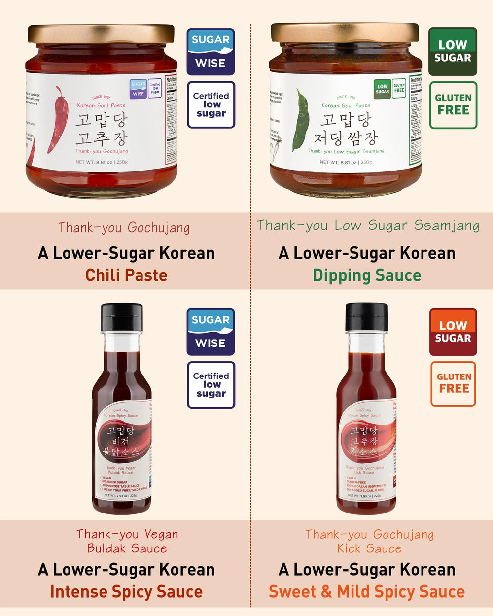 Thank-You Gochujang sugar-free kitchen scene illustrating versatile cooking