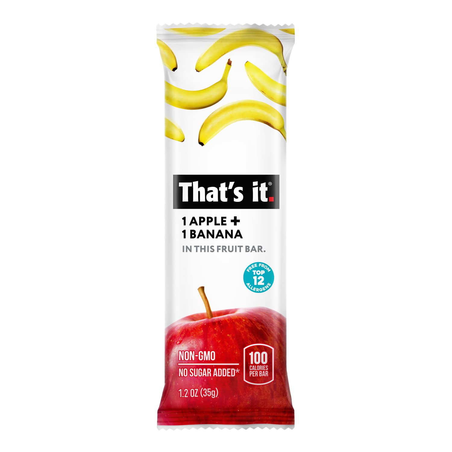 That's it apple-banana-bar, vegan gluten-free snack for busy days.