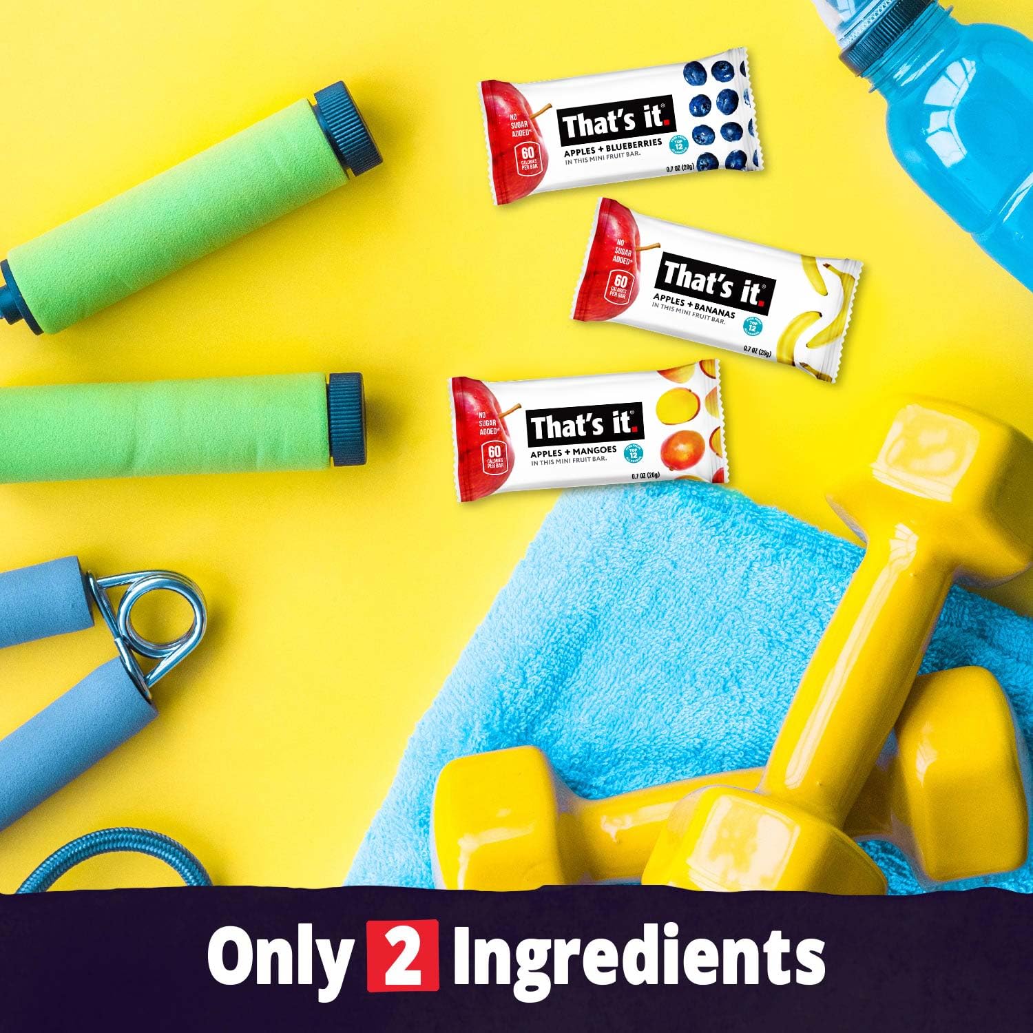 That's it apple-mango-fruit-bar refreshing travel-friendly snack.