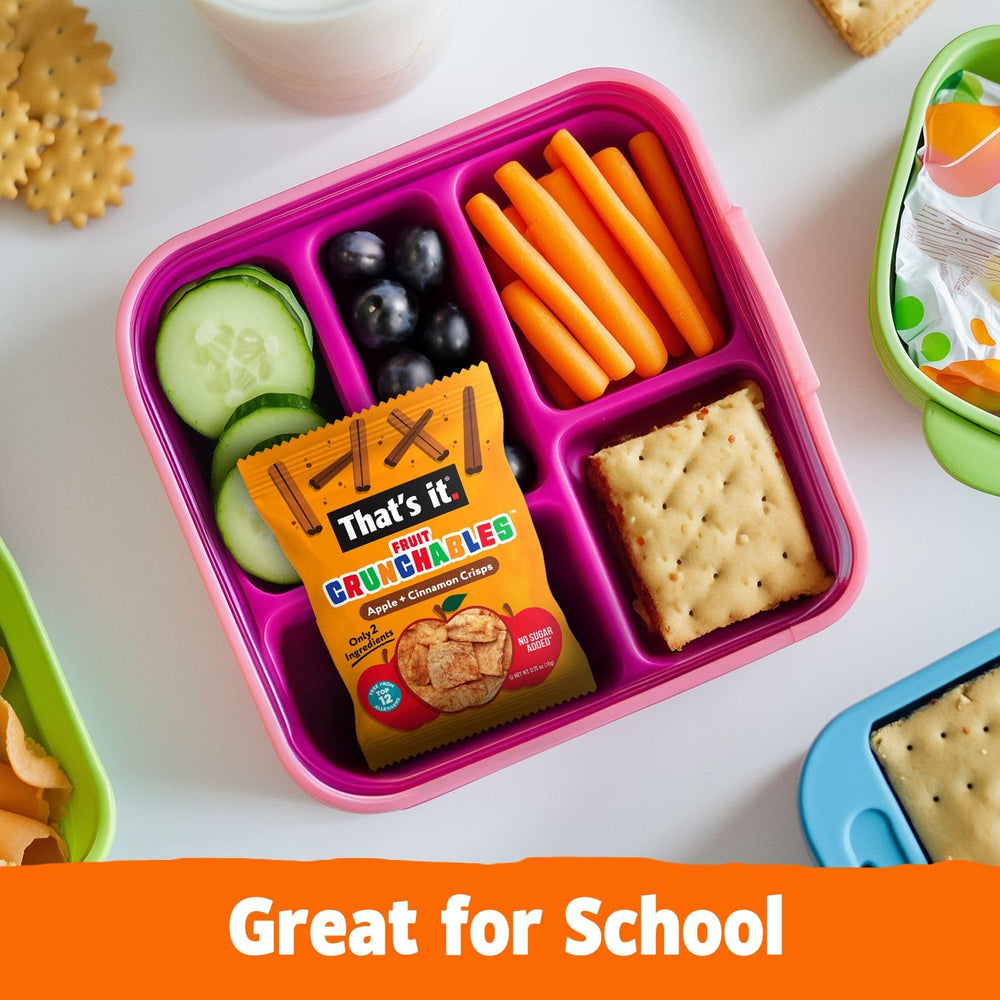 That’s it Fruit Crunchables kid-friendly lunchbox idea with a healthy option