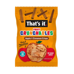 That’s it Fruit Crunchables no-added-sugar label signals a natural option