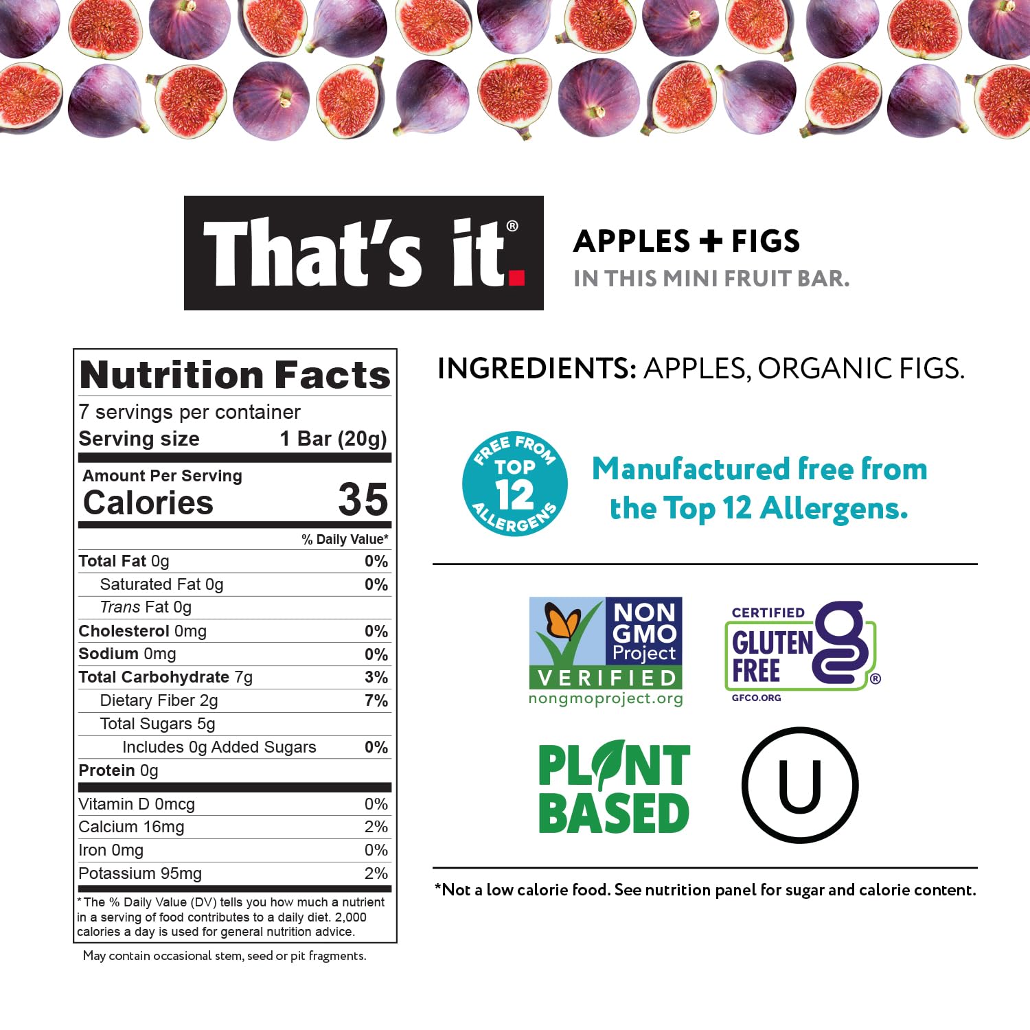 That's it Apple+Cherry flavor bar, perfect school lunch.