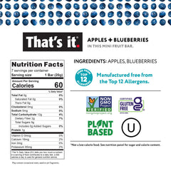 That's it Apple+Mango flavor bar, convenient on-the-go fuel.