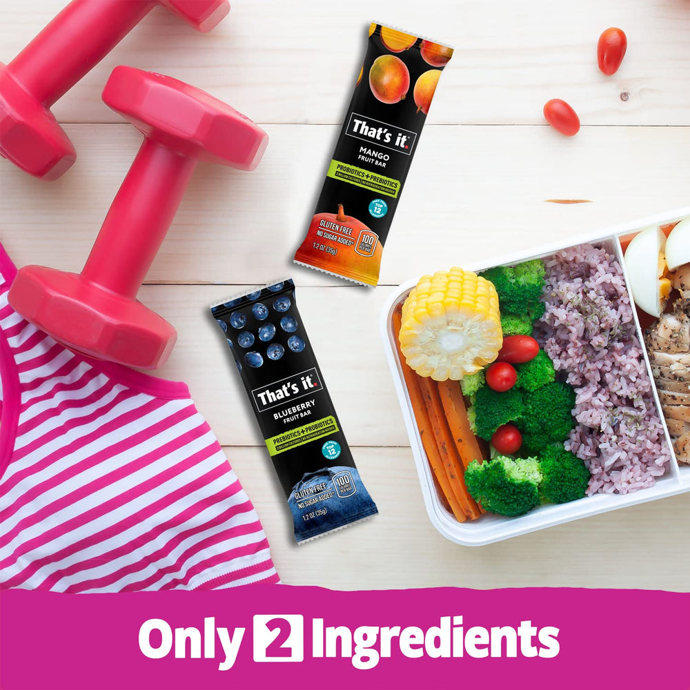 That's it Probiotic Fruit Bar allergen-friendly — nut-free and gluten-free snack option.