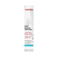THAYERS sulfur label highlights 10 percent spot treatment strength