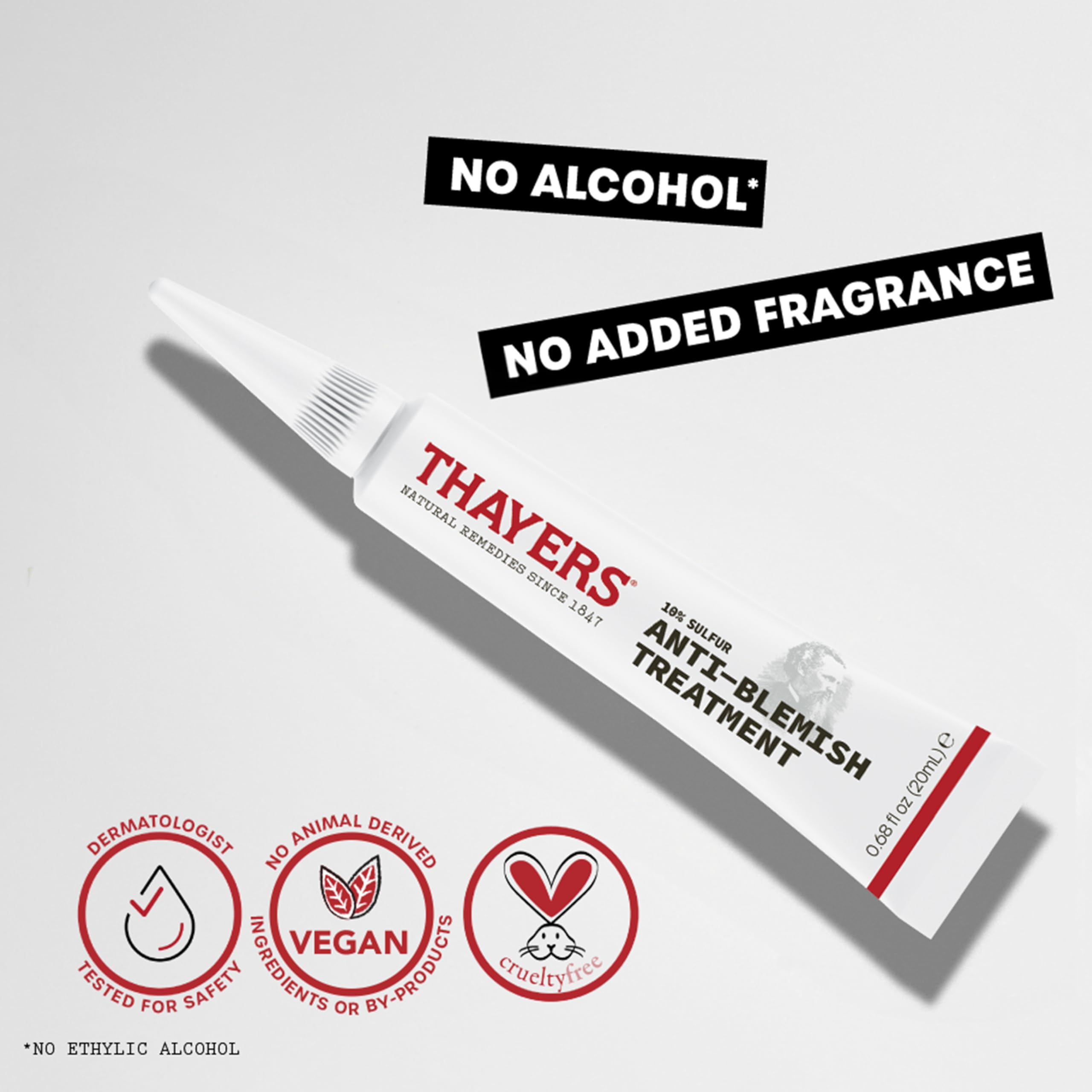 THAYERS Alcohol-free and fragrance-free skin care bottle for sensitive skin