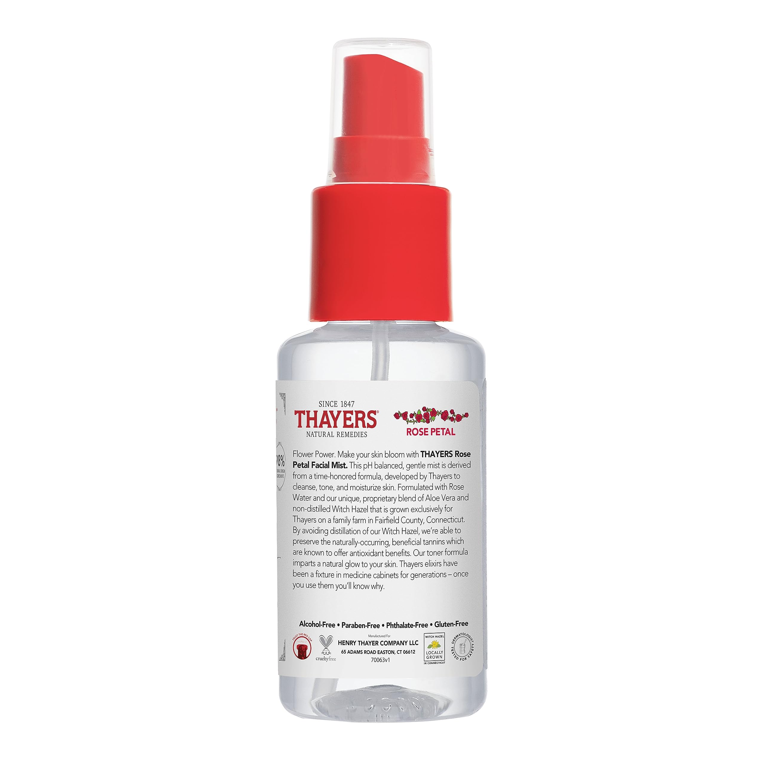 Thayers Trial-size three-oz bottle on shelf invites easy try-before-you-buy.