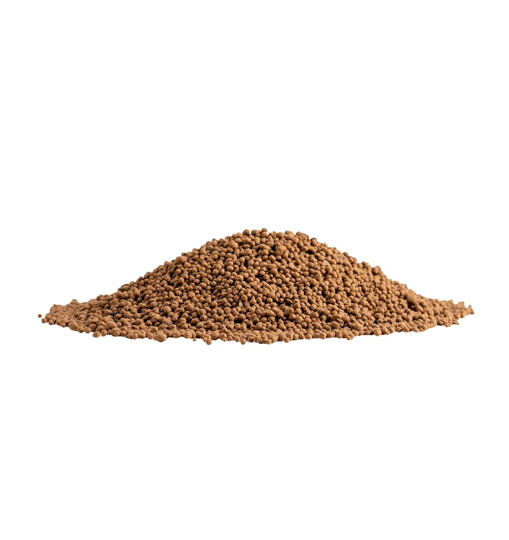 DuoCide granules dispersing quickly after watering to reach the root zone