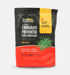 The Andersons Premium Crabgrass Preventer Plus Fertilizer 17lb bag provides long-lasting protection against crabgrass.
