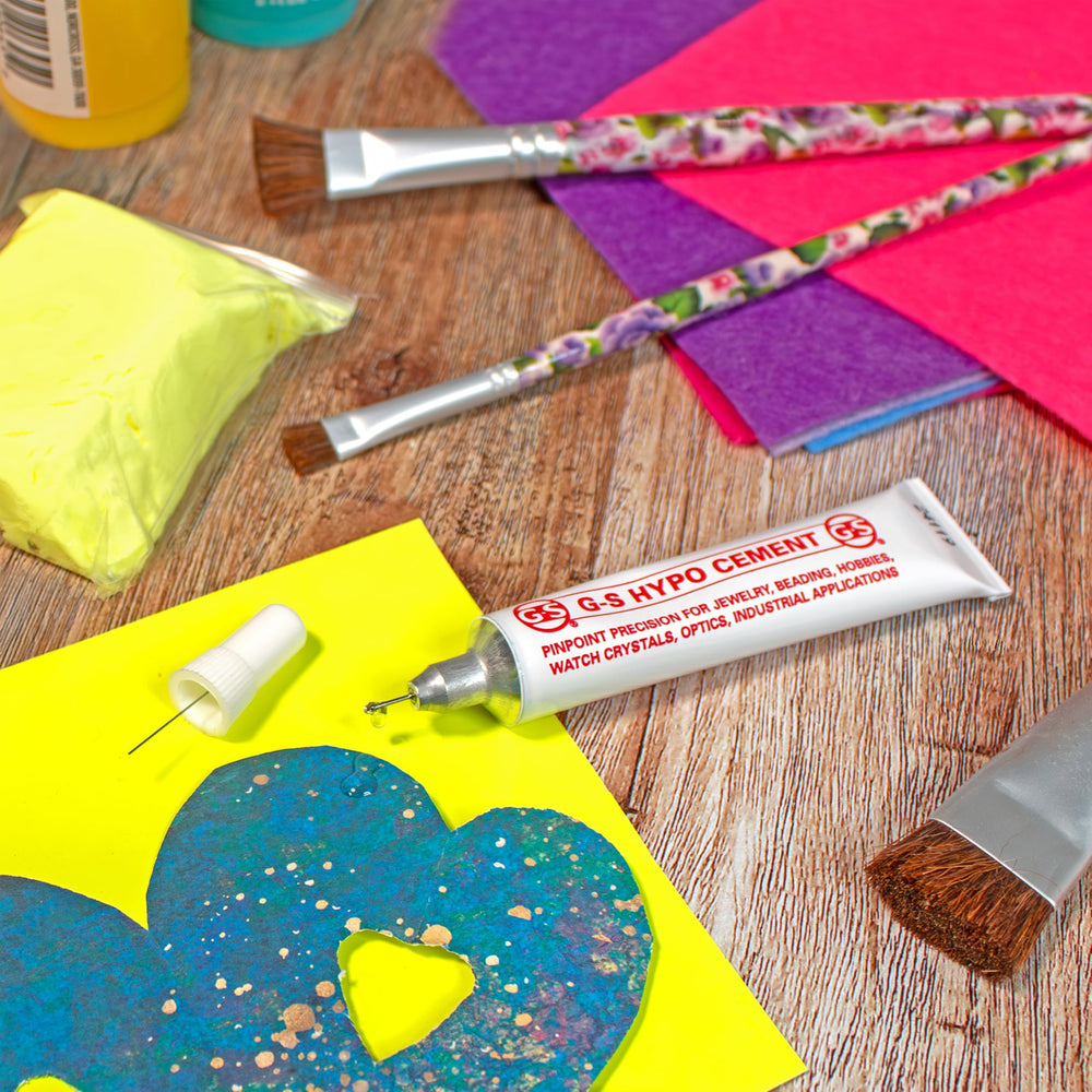 The Beadsmith Clear Precision Cement delivers crystal-clear finish for seamless repairs.