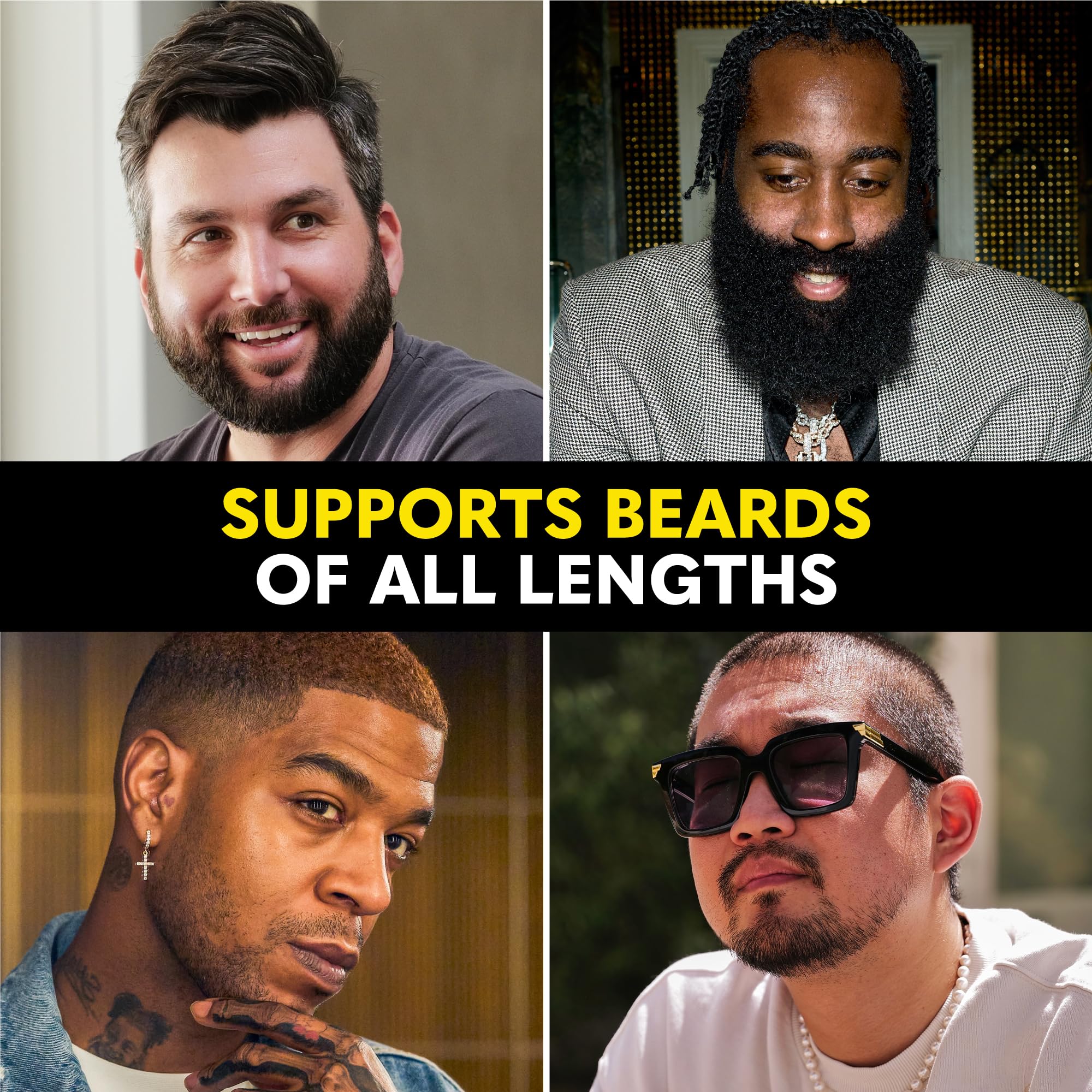 The Beard Club Derma Roller premium construction ensures durable grooming tools.