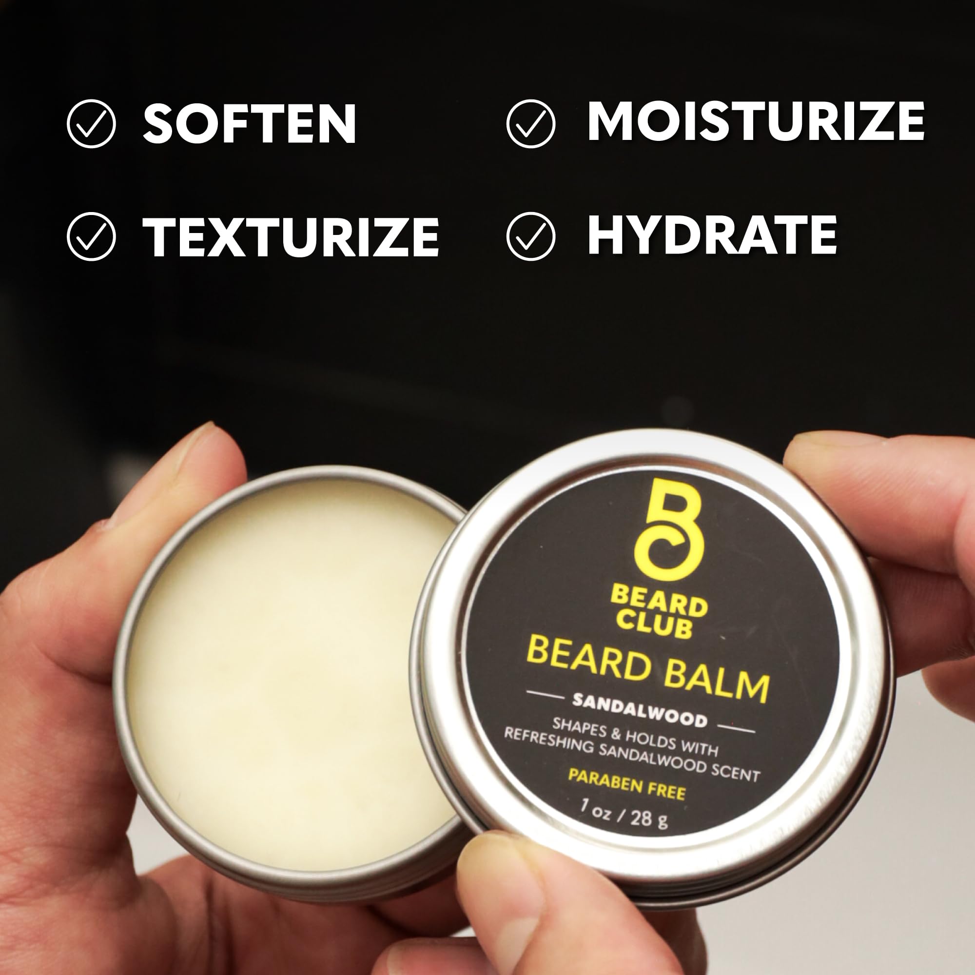The Beard Club travel case showing on-the-go grooming convenience