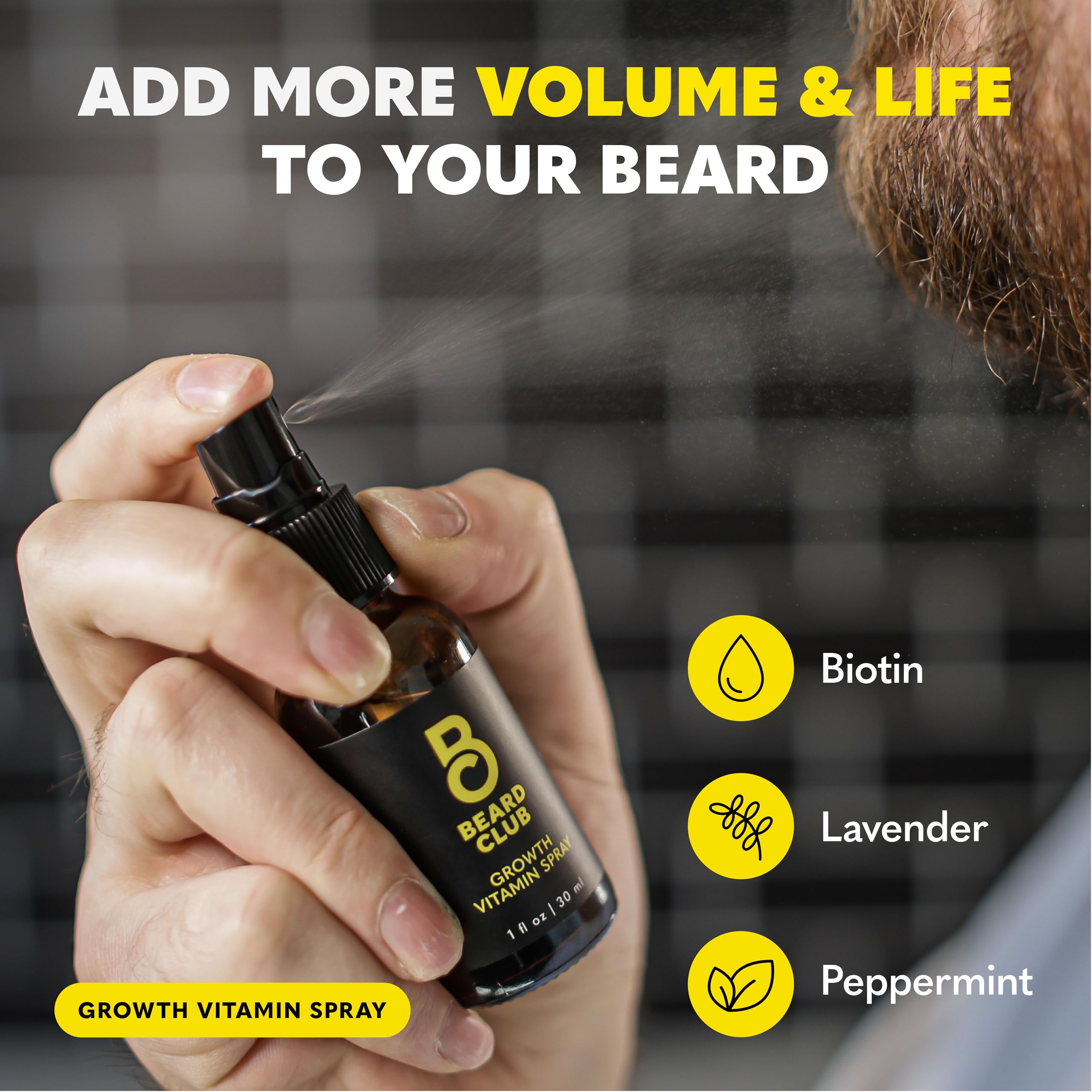 Beard care routine with The Beard Club kit for consistent grooming