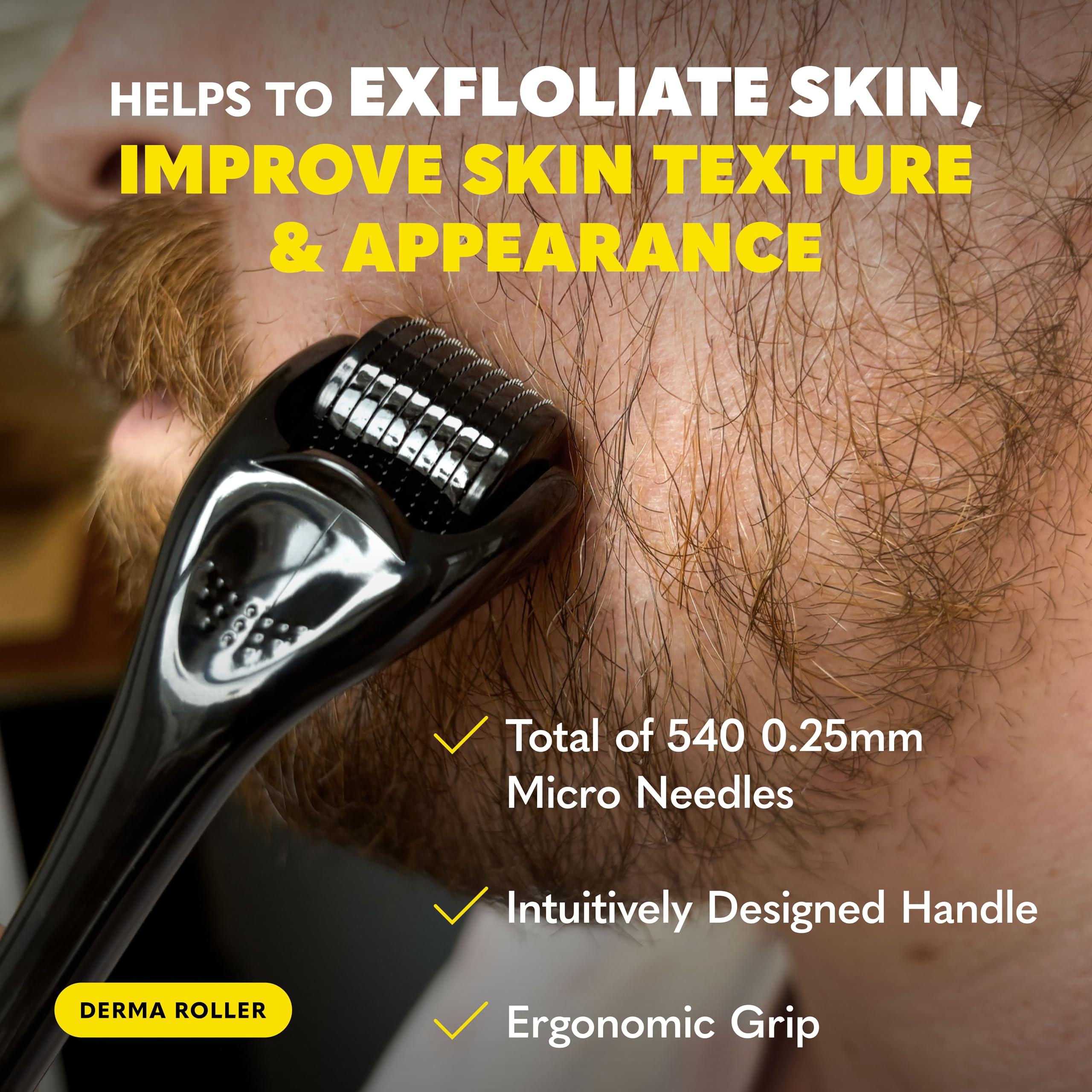 The Beard Club Beard Growth Oil nourishes roots and softens skin