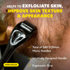 The Beard Club Beard Growth Oil nourishes roots and softens skin