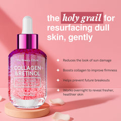 The Beauty Elixir packaging display showing premium skincare presentation