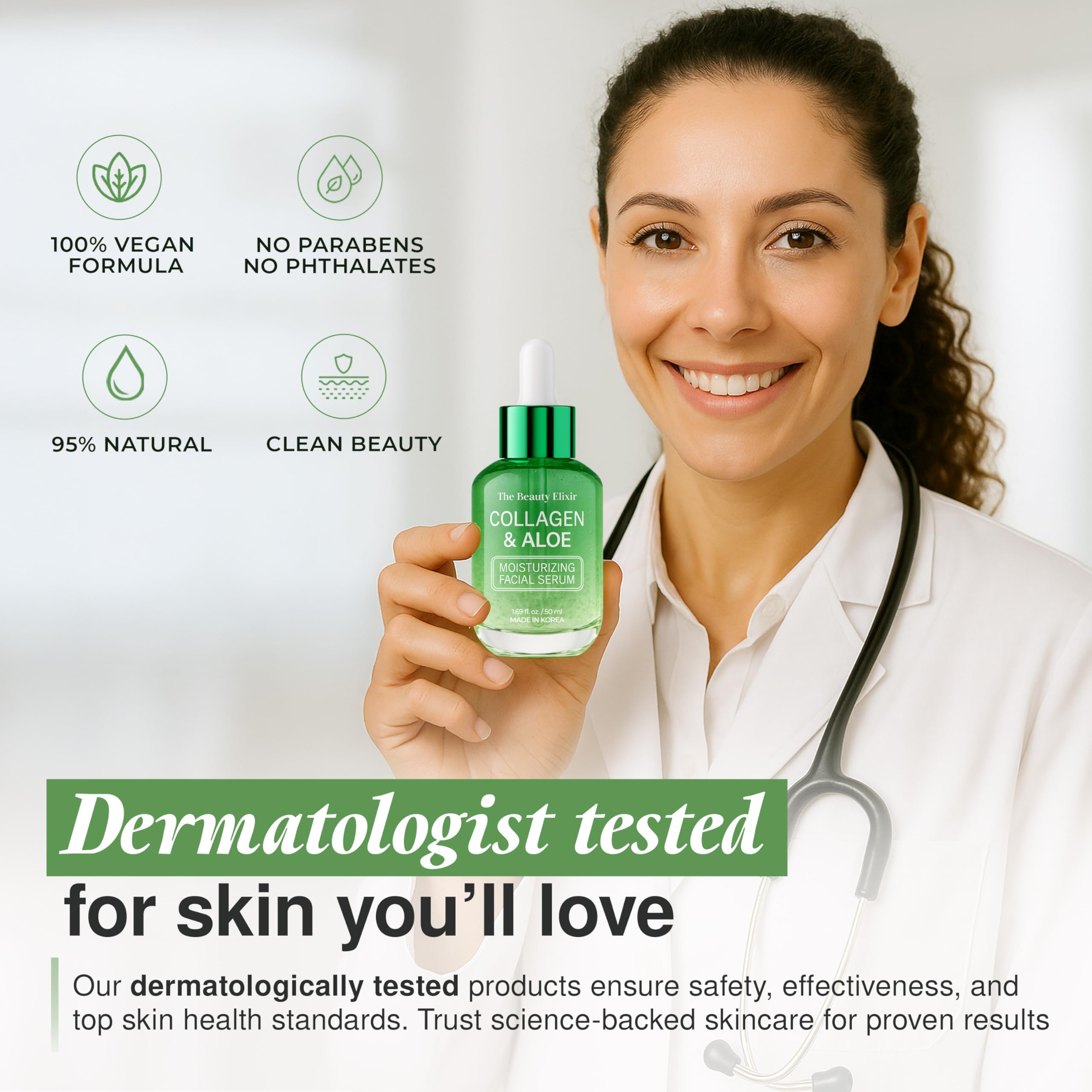 The Beauty Elixir hydration-focused formula delivers dewy skin after a single application.