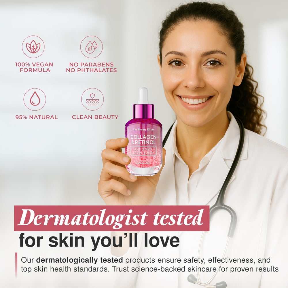 The Beauty Elixir vegan cruelty-free label signaling clean ingredients