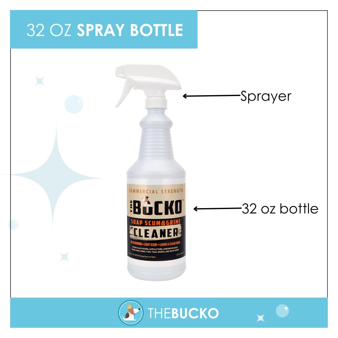 The Bucko Soap Scum Cleaner on wheel rims brings back showroom shine.