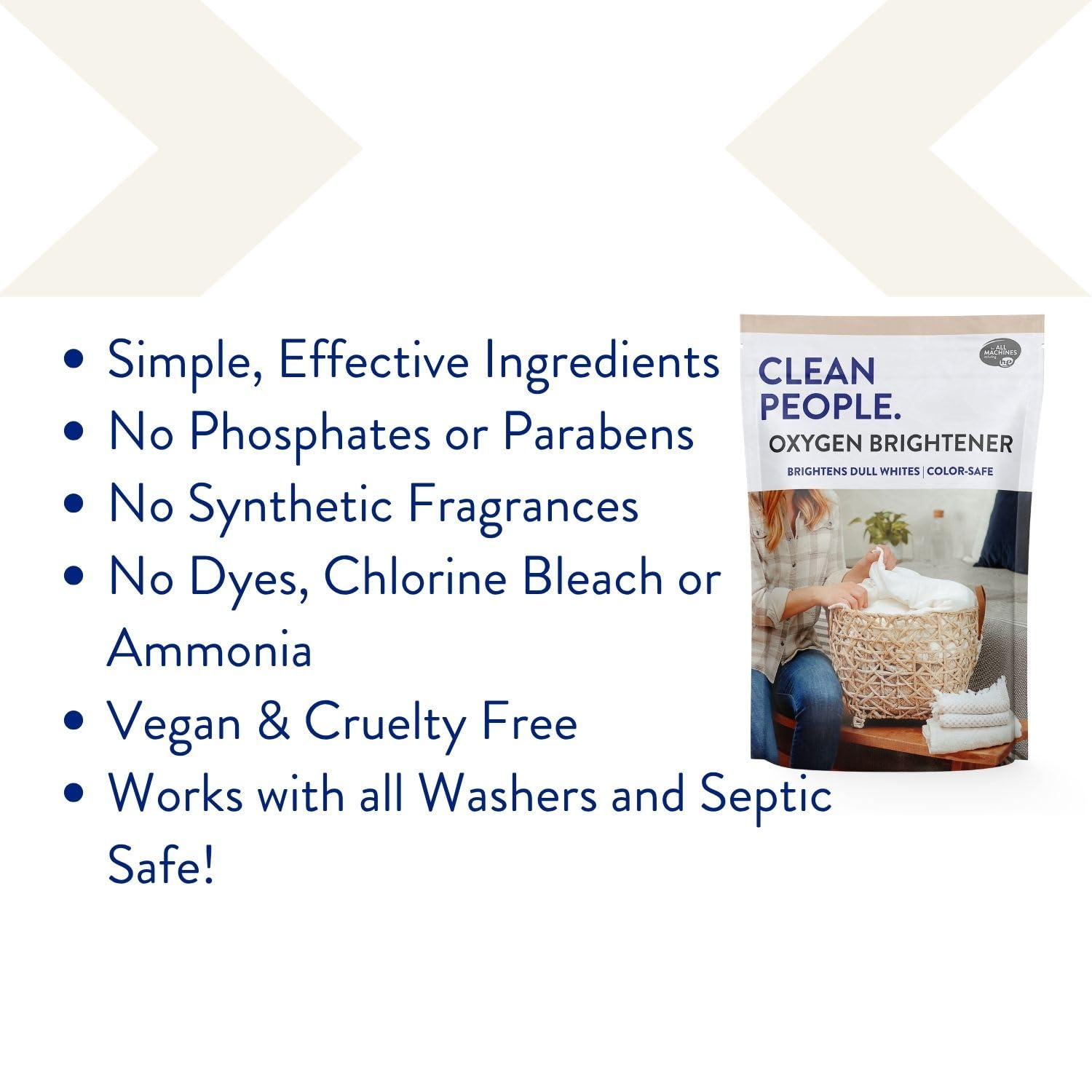 Fabrics soaking in hot water with Oxygen Brightener for stain lift.