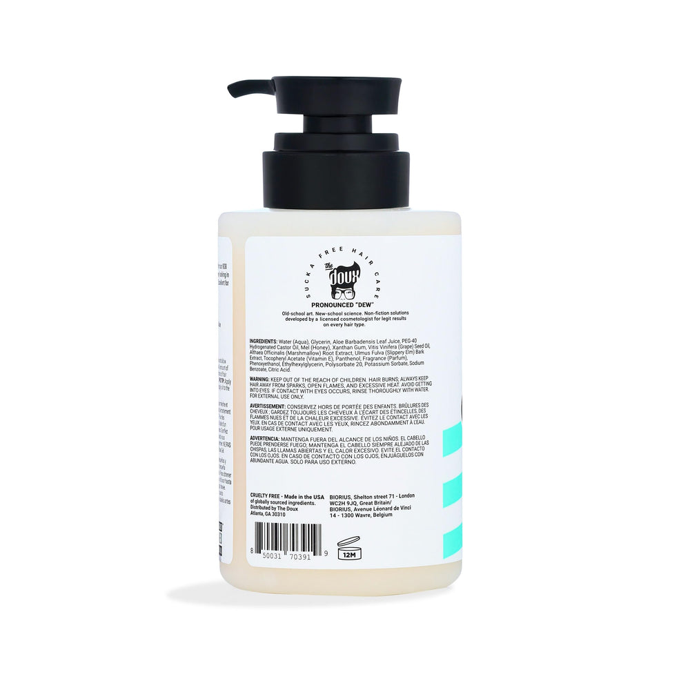 The Doux 808 Base Curl Defining Gel curl definition across diverse hair textures.
