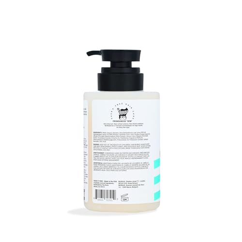 The Doux 808 Base Curl Defining Gel wet hair application demonstrates smooth curling results.