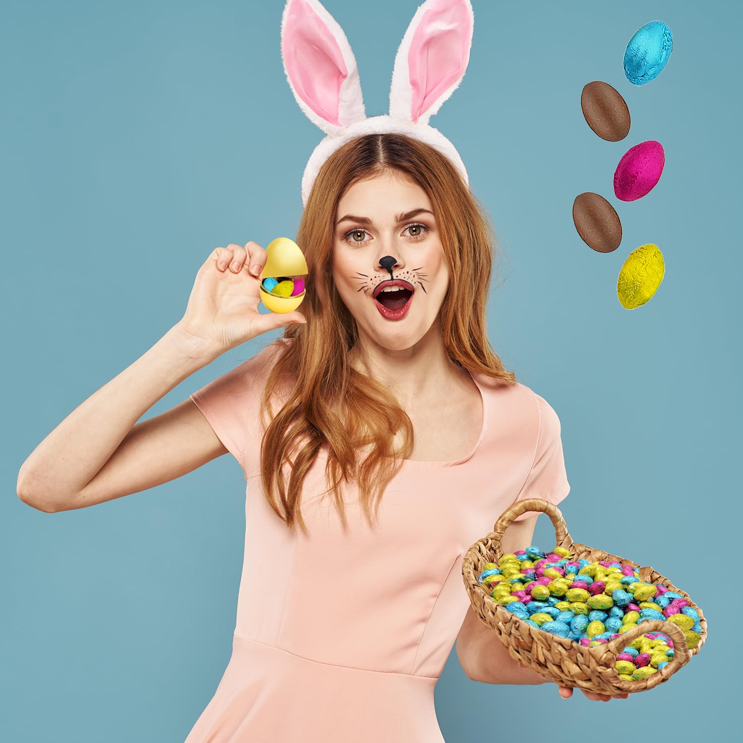 The Dreidel Company Easter Eggs 1-pound pack for easy sharing and gifting