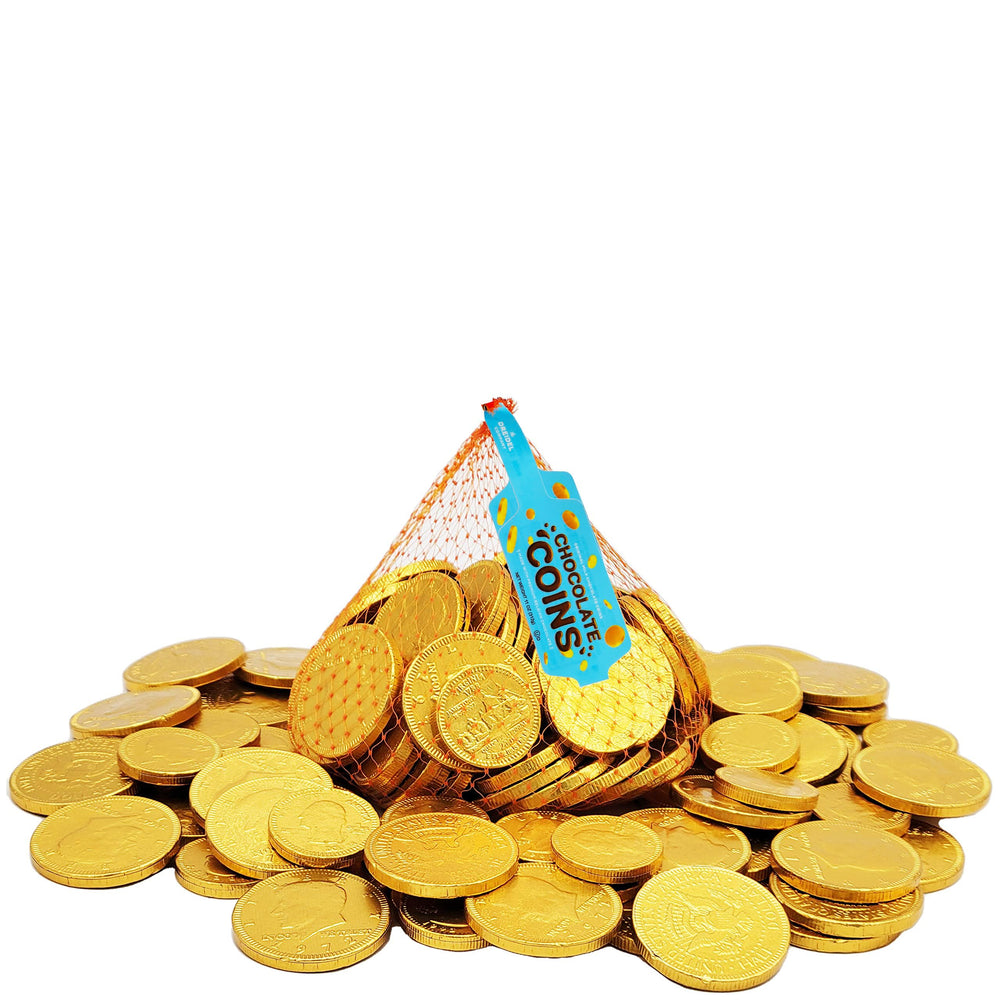 The Dreidel Company treasure-hunt coins invite playful games and memorable celebrations.