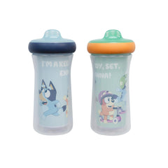 The First Years Bluey insulated sippy cup keeps drinks cool for on-the-go kids.