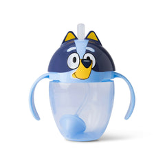 The First Years Bluey Trainer weighted-straw cup helps little ones sip more easily.
