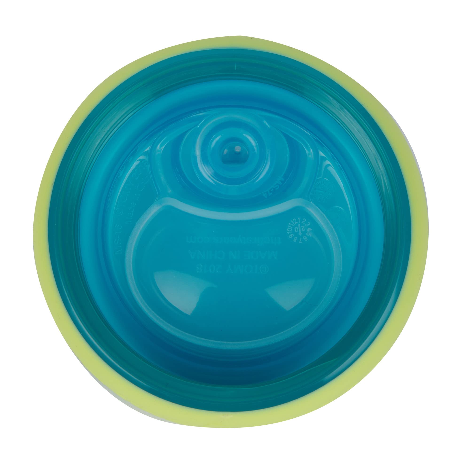 Shorter spout aids smoother transition to open cup in Marvel sippy cups
