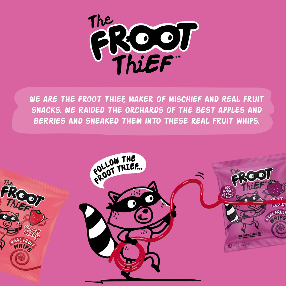 The FROOT Thief strawberry whip pack, great for sharing at parties or lunches.