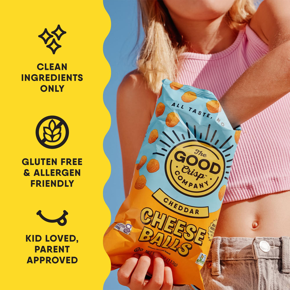 The Good Crisp Company allergen-friendly snack option.