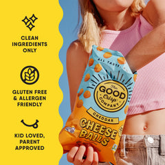 The Good Crisp Company allergen-friendly snack option.