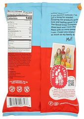 The Good Crisp Company Spicy Cheese Balls close-up highlights crispy texture.