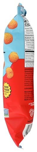 The Good Crisp Company Spicy Cheese Balls ingredients overview.