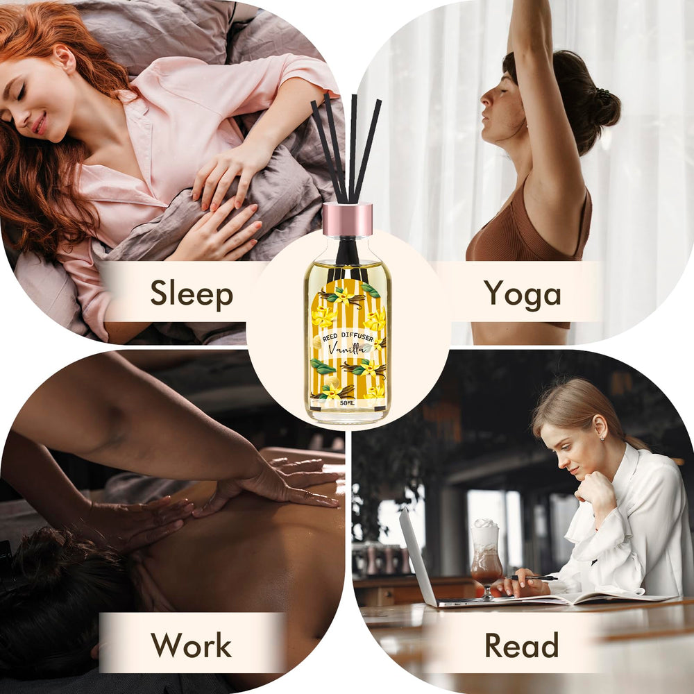 The Good Soul Project diffuser in bathroom for calming ambience