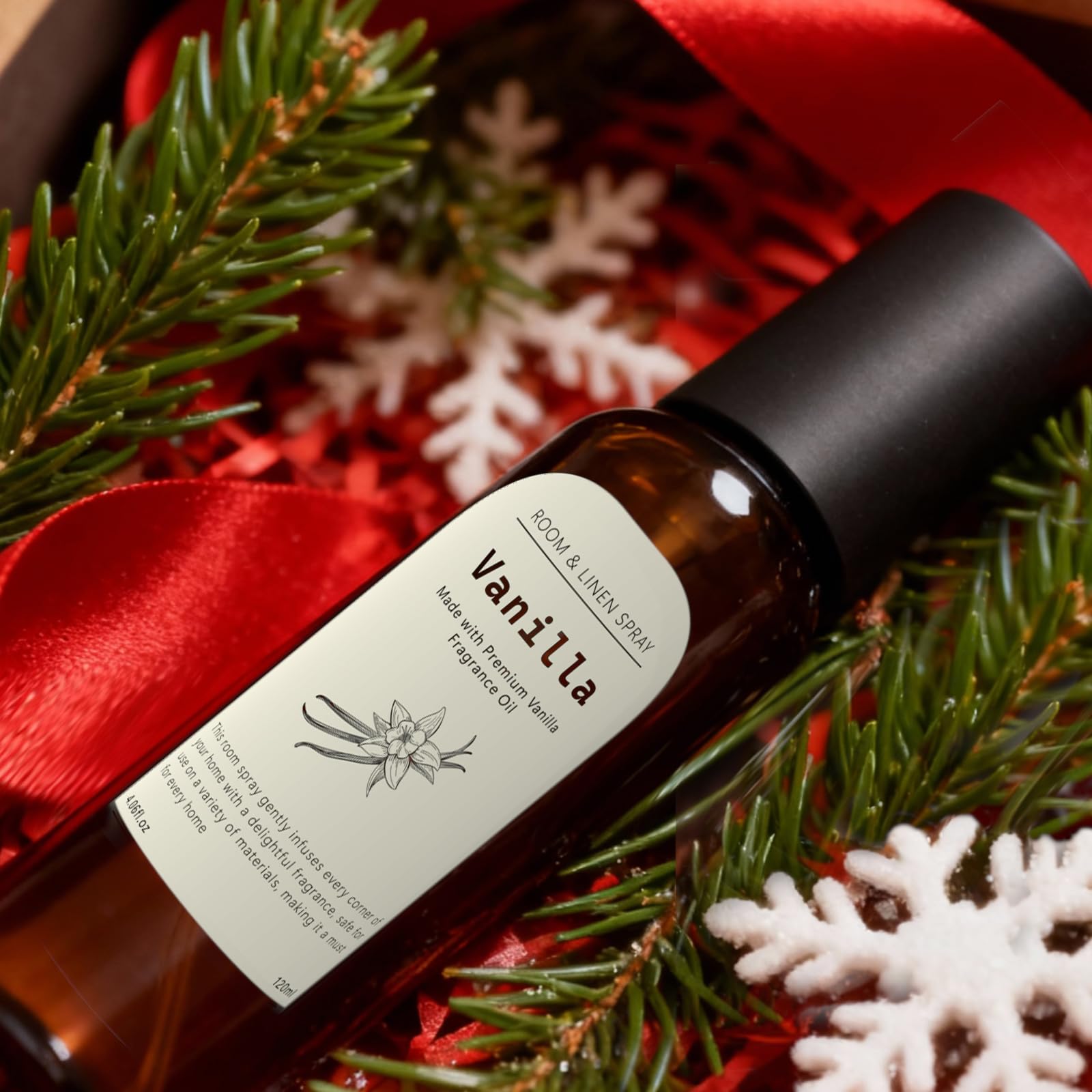 The Good Soul Project vanilla mist brightens office space for subtle aroma.