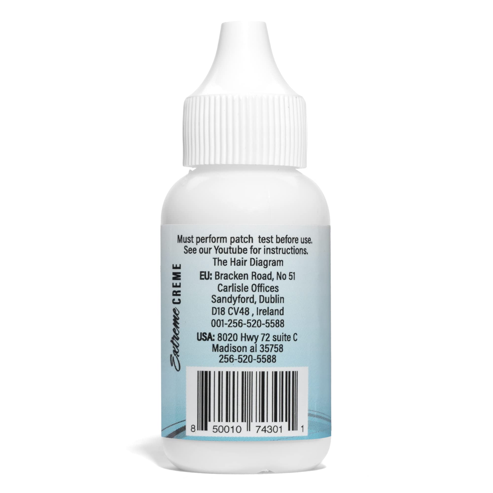 The Hair Diagram Bold Hold Extreme Creme Reloaded dispensing pump highlights clean application.