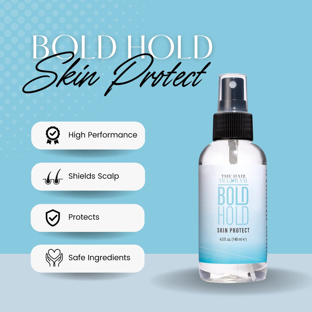 The Hair Diagram Bold Hold Skin Protectant quick-dry formula for comfortable wear