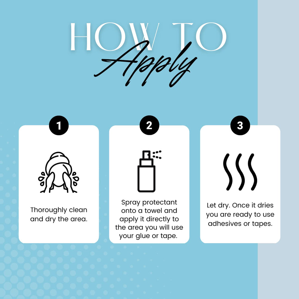 The Hair Diagram Bold Hold Skin Protectant creates a skin-care shield